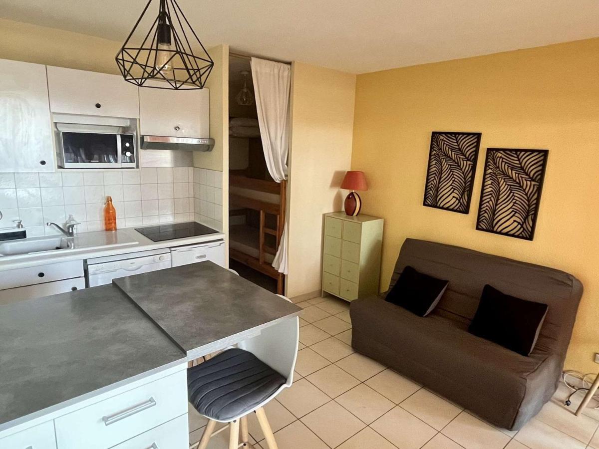 Studio Cabine Avec Terrasse 4 Pers, Acces Direct Plage, Tv, Animaux Admis - Argeles-Sur-Mer - Fr-1-225-798 Екстер'єр фото